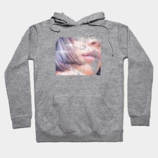 cyberpunk anime girl Hoodie